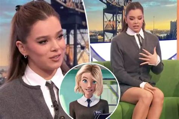 Hailee Steinfeld channels Gwen Stacy while promoting Spider-Man: Across the Spider-Verse