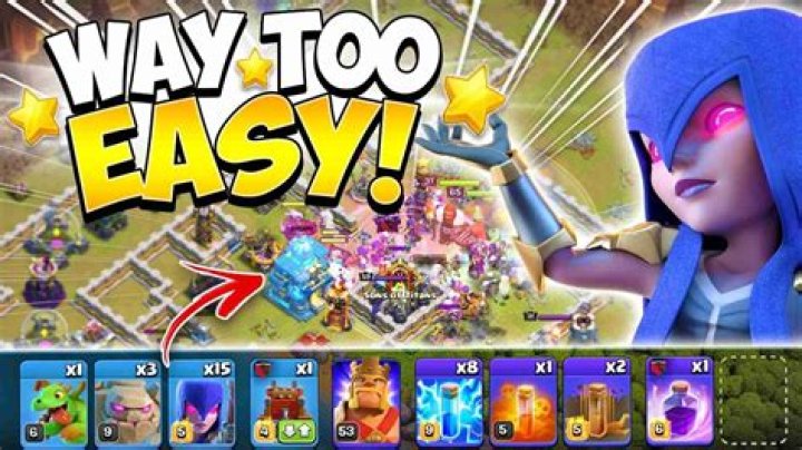 TH12 Zap Quake Witch attack strategy in clash of clans